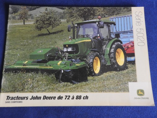 Catalogue john deer tracteurs - deer,