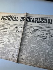 Journal de CHARLEROI Juillet