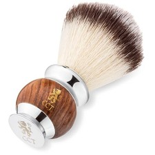 The Cambridge Cut Throat Blaireau Rasage de Haute Qualité pour Hommes en Bois...