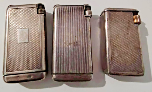 Lot briquet lighter argent - ,
