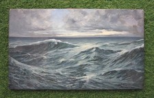 Ancien beau tableau, marine