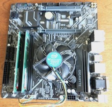 Carte-Mère GIGABYTE H370-D3H GSM + Intel G4930T + Ventirad