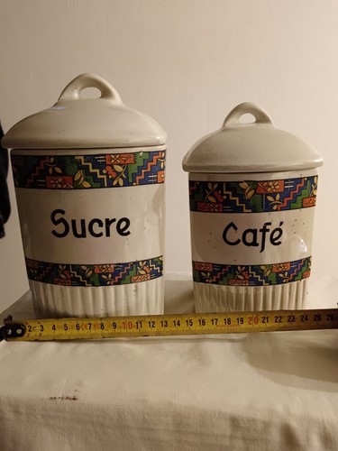 Lot pots céramique avec - 2,