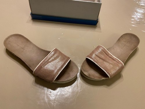 Pieds beige zara - nu-pieds, home