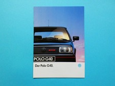 Brochure / Catalogue / Brochure - VW Polo Coupe - G40 - 08/92