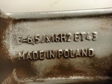 81A601025 jante pour AUDI Q2 (GAB GAG) 1.0 TFSI 2016 5471510