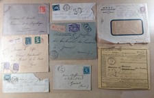 Lot 14 enveloppes postales
