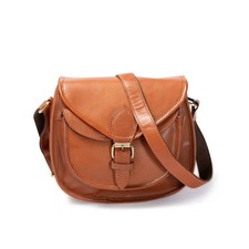 Sac messager femme en cuir