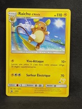 Carte Pokémon Raichu d'Alola