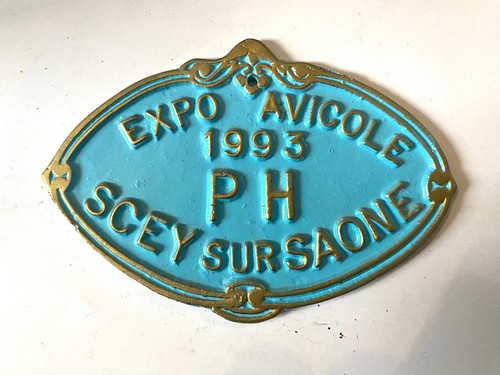 Aluminium plate concours - plate,