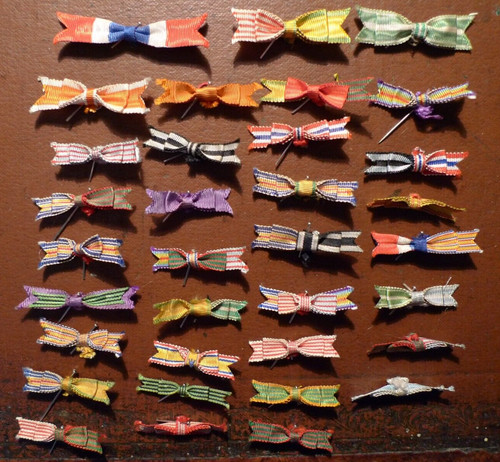 Lot rubans boutonniere - lot, 34