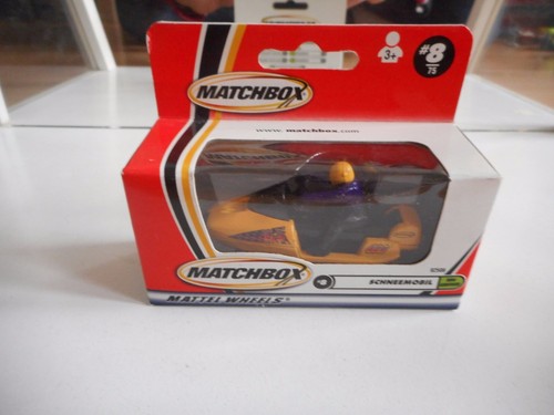 Matchbox motoneige jaune - motoneige, en