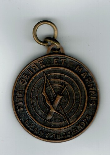 Archerie medaille lagny 15 - archerie,