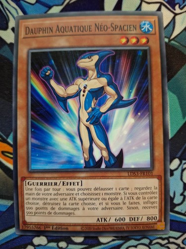 Carte oh dauphin - yu-gi-oh,
