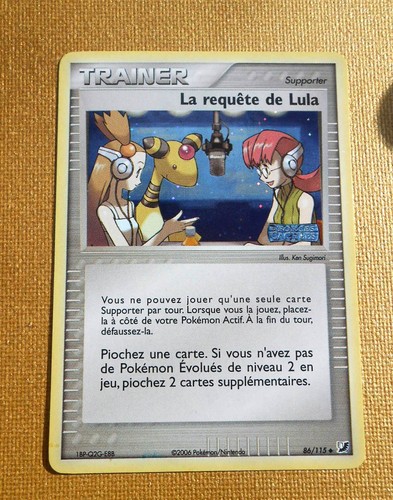 Carte pokemon trainer - carte,