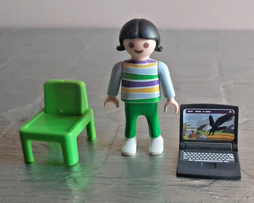 Playmobil enfant ecole parc - enfant,