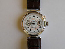 EBERHARD CHRONOMETER-SINGLE BUTTON-COLUMN WHEEL-VALJOUX 22 GH-OVERSIZE-38.5MM