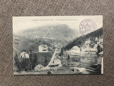 Old postcard Saint Pierre de Chartreuse General View and the Great Som