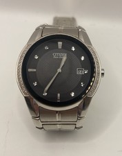 Citizen Eco-Drive BM6700-57E Men’s Watch Stainless Steel Black Dial Date Solar