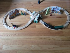 Brio Wooden Railway Train The Polar Express Holiday Set #32501 VG Cond Pls Read