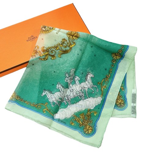 Foulard mousseline soie