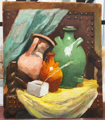 Tableau ancien nature morte - ancien:,