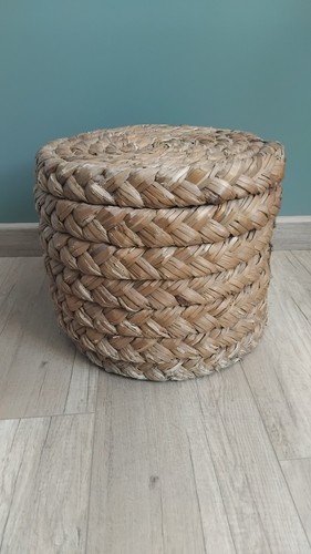 Tabouret pouf corde - en,