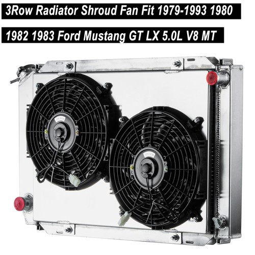 3row radiator shroud fan - 3row, fit