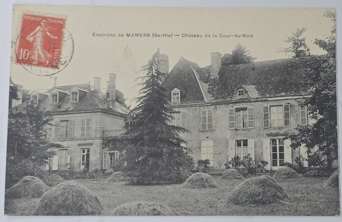 Cpa mamers sarthe château - sarthe,