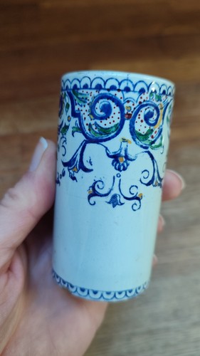 Ancien petit vase gien - petit, –