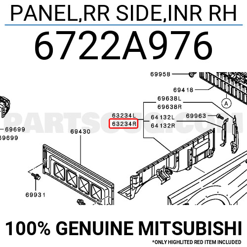 Panneau mitsubishi l200 - mitsubishi,
