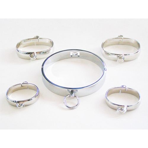Menottes acier metal handcuffs - acier,