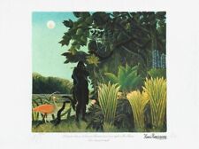 D'après LE DOUANIER ROUSSEAU LA CHARMEUSE DE SERPENT lithographie