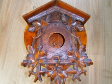 CAISSE VIDE  EN BOIS HORLOGE