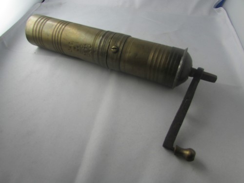 Old brass coffee pepper - coffee, or