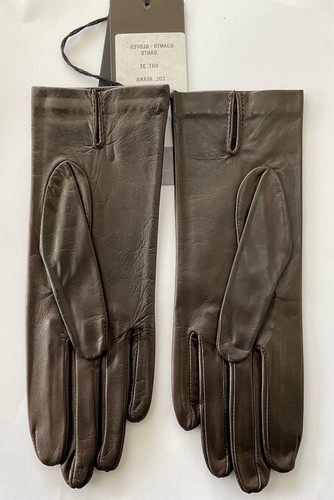 Gants femme cuir agneau - , havane