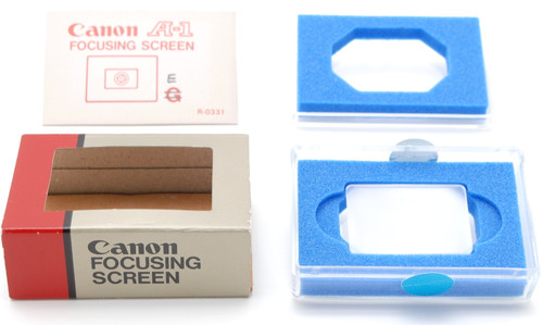 Canon focusing screen - canon, a-1