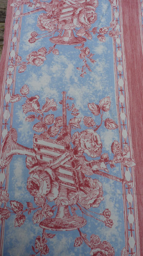 Ancien tissu vintage french - tissu,