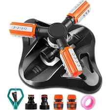 Arroseur Rotatif Automatique à 360 ° de jardin 3 bras 2 buses pour Pelouse