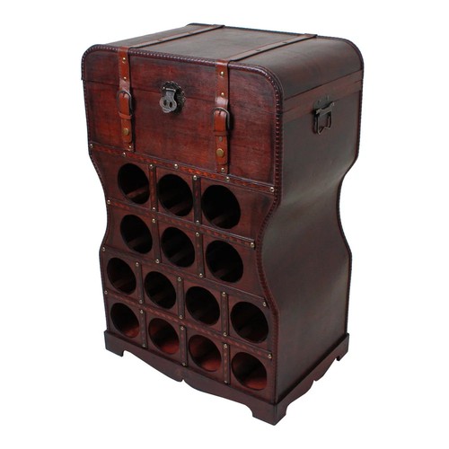 étagère vin marron - Étagère, pour