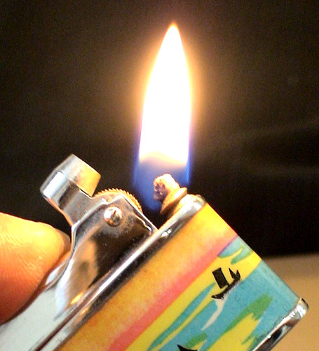Briquet ancien sunflower - briquet,