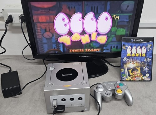 Nintendo game cube - cube, argent