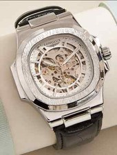 ? Montre Squelette Longlux, Élégante et Moderne pour Homme