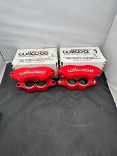 1968-72 CHEVY CHEVELLE MALIBU WILWOOD RED D52 ALUMINUM DISC BRAKE CALIPERS