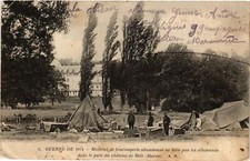 Old postcard bakery material abandoned in hate by the Germans (363815)