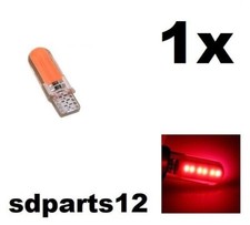 Ampoule 12V Rouge LED T10 W5W