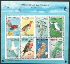 Palau Air Mail SS Birds of