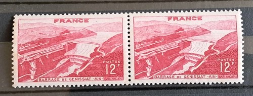 France variété paire timbre - paire,