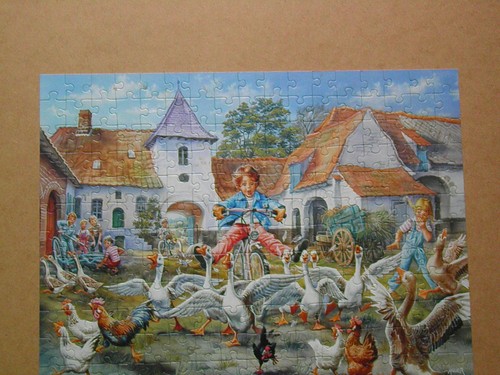 Lot puzzles 2 martine - de, ,