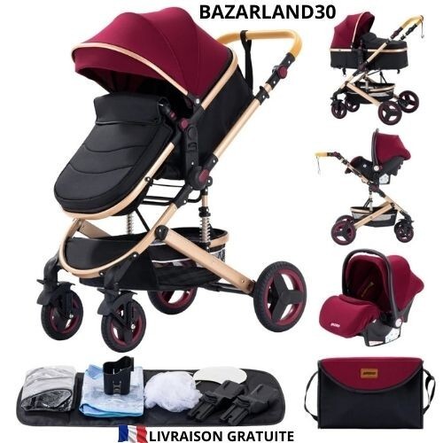 Poussette 1 bébé - poussette, 3